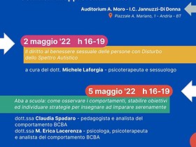 “Autismo, Aba e Ben-essere”: seminari di approfondimento